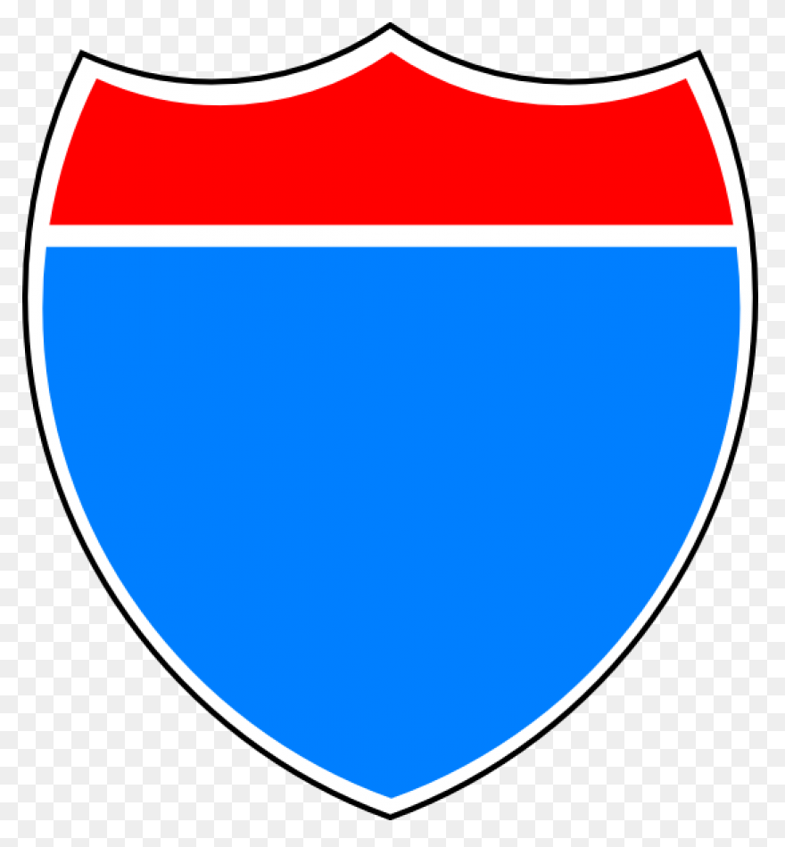 Blank Sign Blank Interstate Sign - 