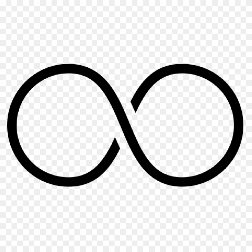 Infinity Transparent Symbol Clip Ar