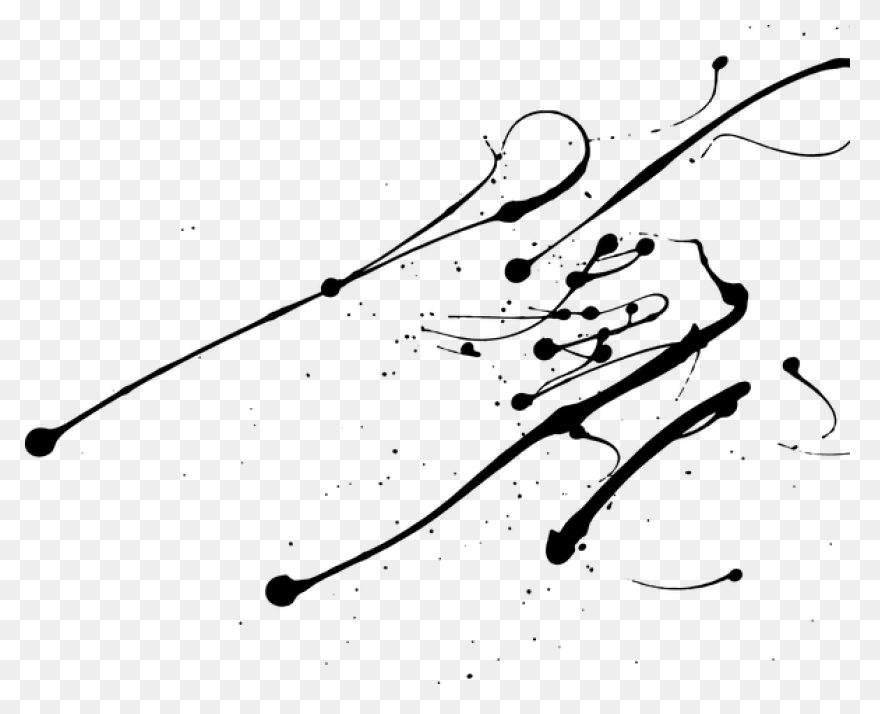 Download White Paint Splatter Clip 