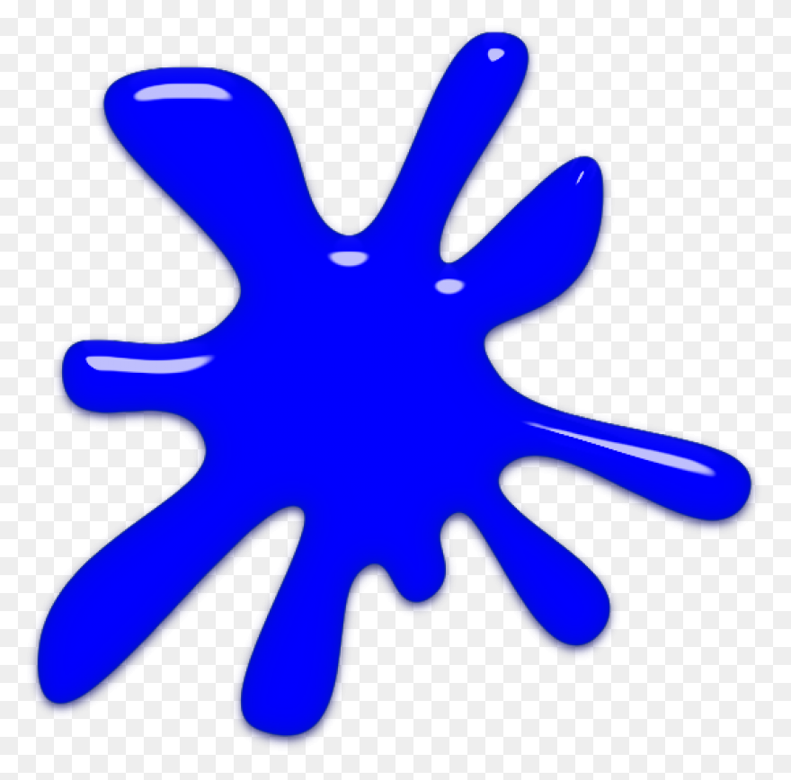 Ink Splash With Drops Clip Art At C