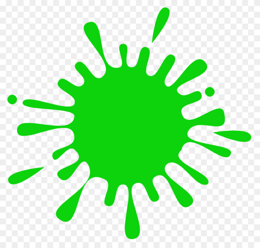 Ink Splash With Drops Clip Art At C