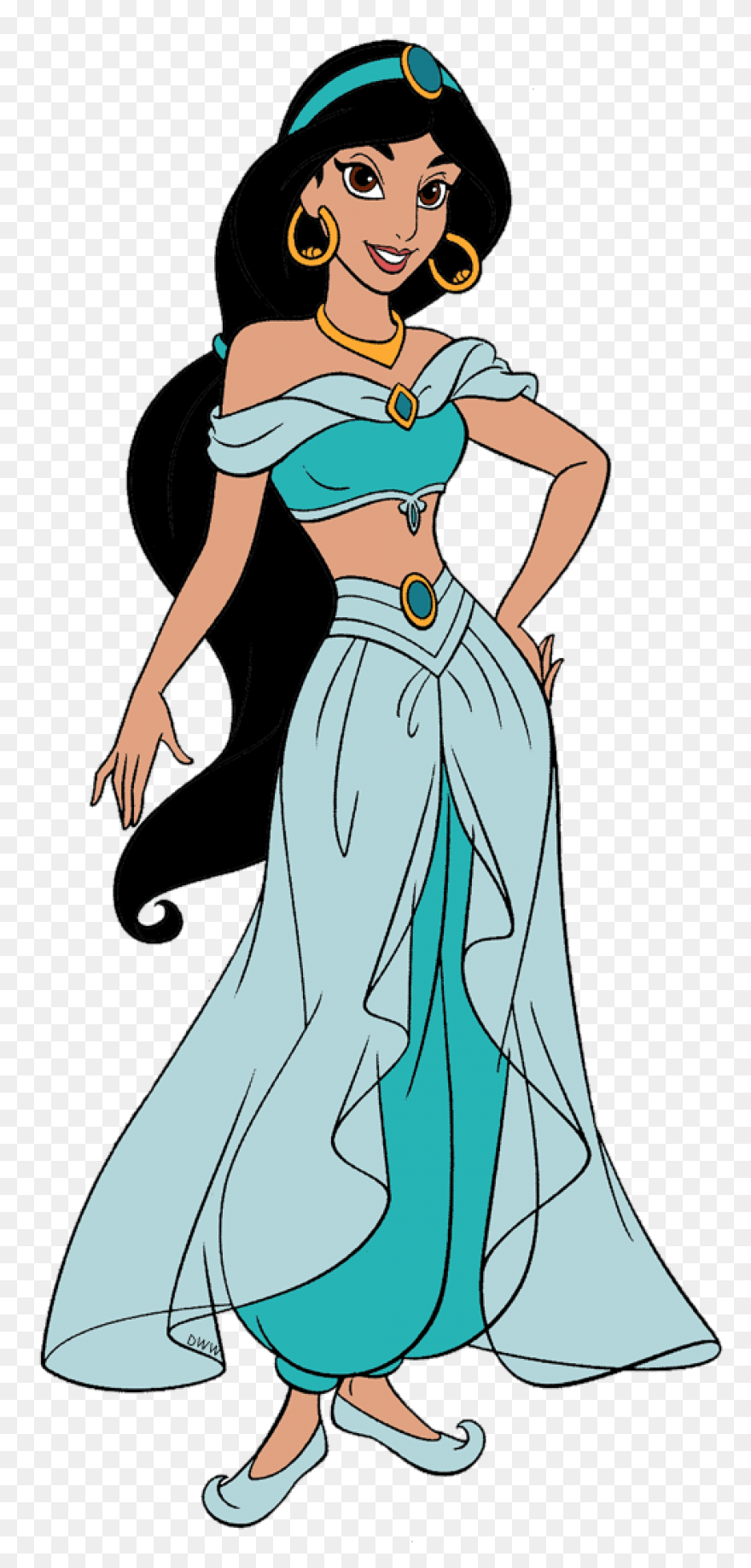 Jasmine Clipart Disney Princess Photo - Jasmine