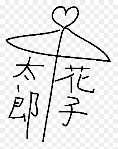 Document With Japanese Text Royalty