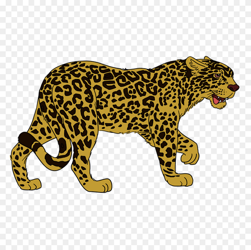 Jaguar Clip Art Vector Free Clipart