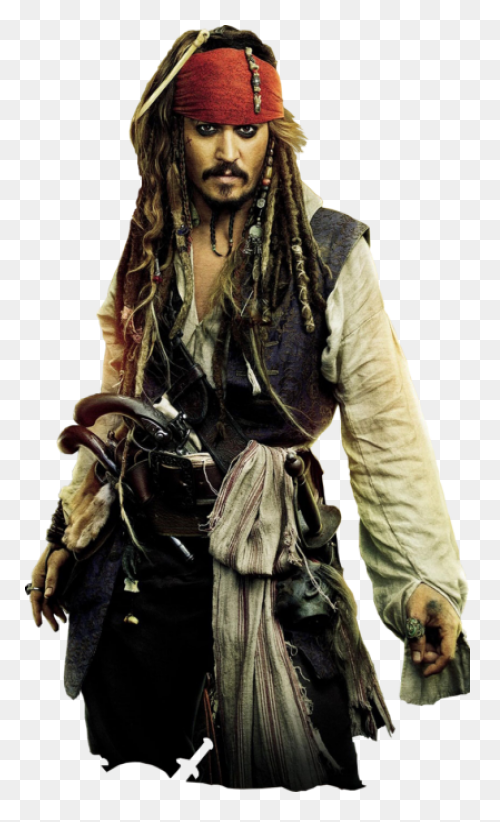 Captain Jack Sparrow Png Clipart - 