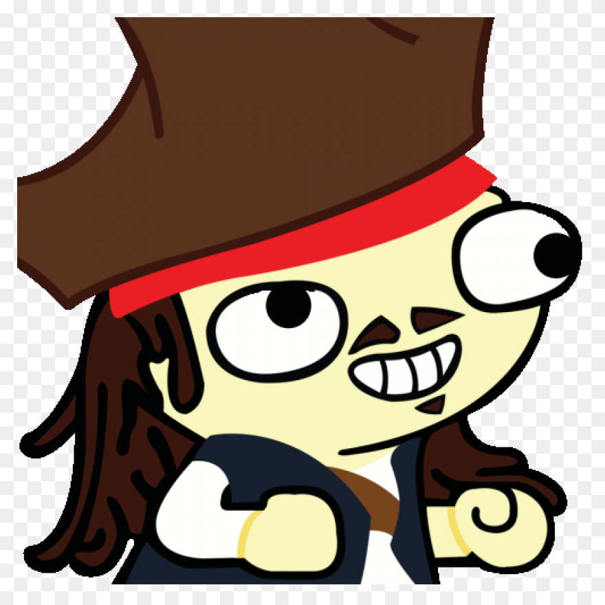 Captain Jack Sparrow Png Clipart - 