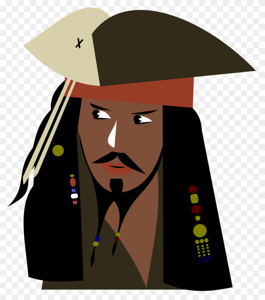 Captain Jack Sparrow Png Clipart - 
