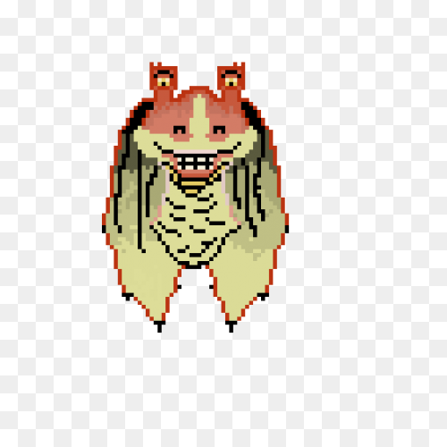 Jar Jar Binks Clipart - ClipartFlar