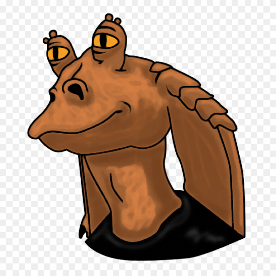 Jar Jar Binks Clipart - ClipartFlar