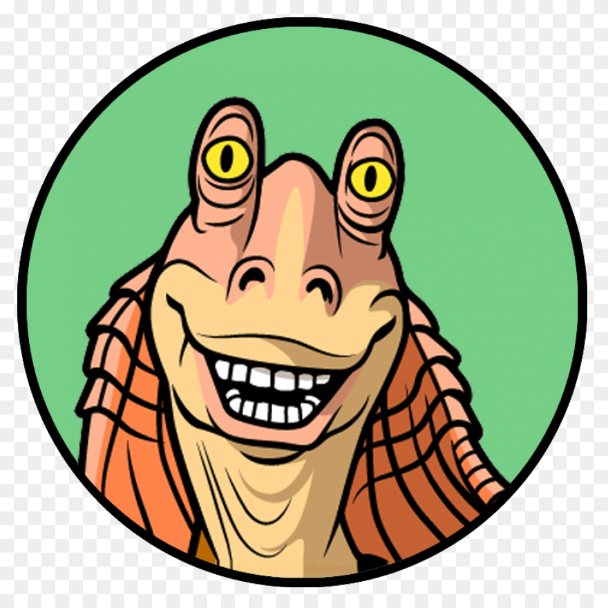 Jar Jar Binks Clipart - ClipartFlar