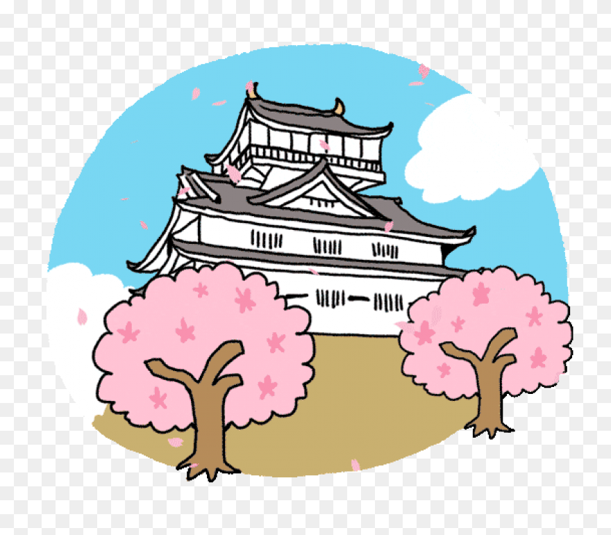 Japan Sakura Sticker By Arata - Japan