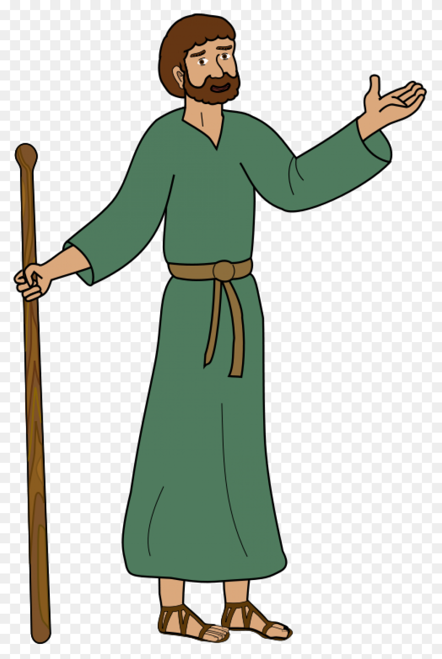 Flat Jesus Colored - Flat Jesus Cli