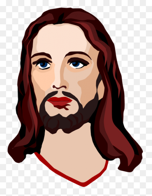 Flat Jesus Colored - Flat Jesus Cli