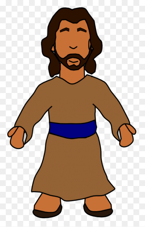 Flat Jesus Colored - Flat Jesus Cli
