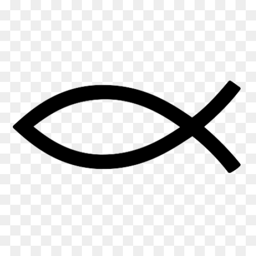 Fish Animal Jesus Simple Fish Fish 