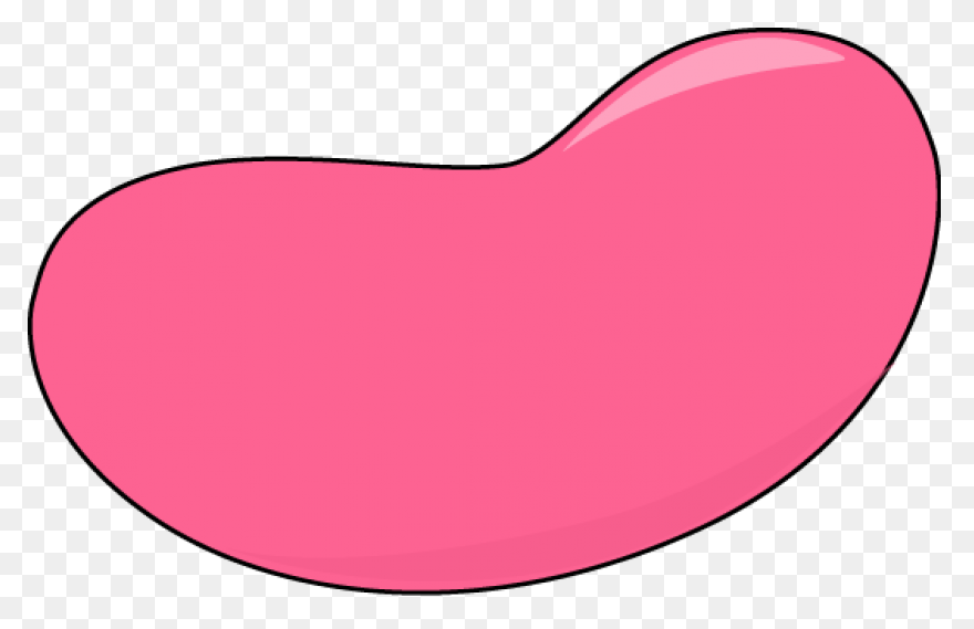 Free Jelly Bean Clipart Black And W