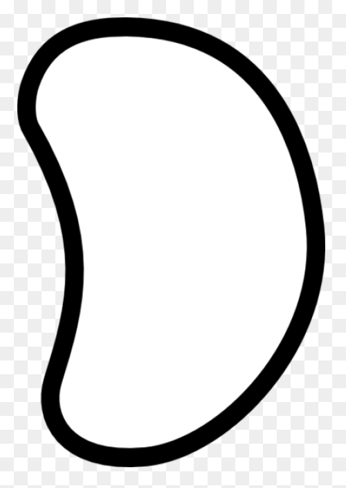 Free Jelly Bean Clipart Black - Jelly Bean