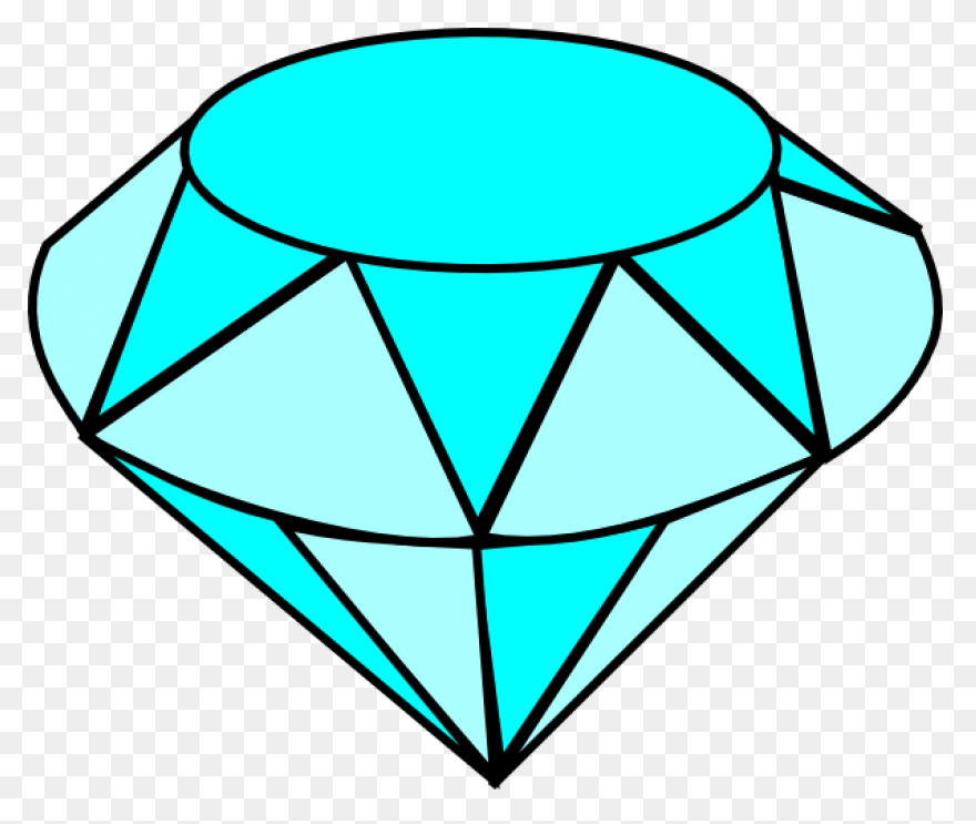 Jewel Clipart Orange Diamond - Tran