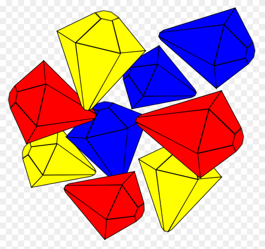 Jewel Clipart Orange Diamond - Tran