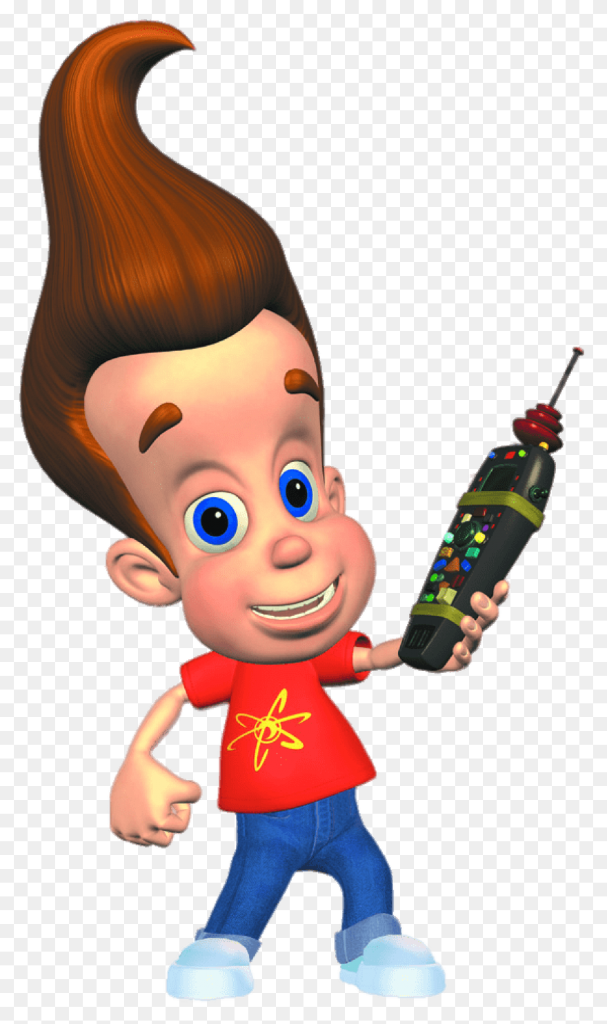 Jimmy Neutron Looking Happy