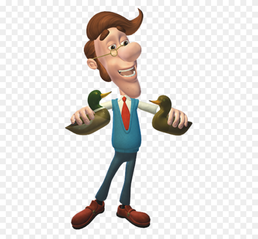 Jimmy Neutron Looking Happy