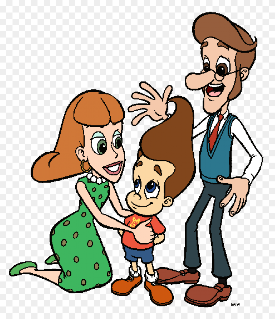 Jimmy Neutron Looking Happy