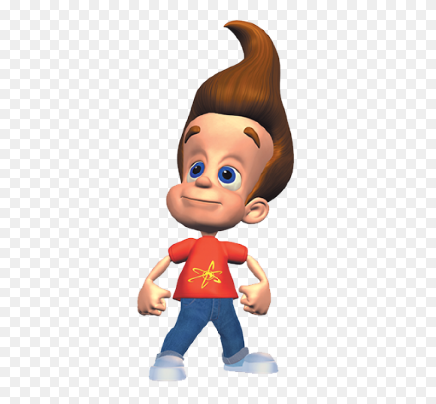 Jimmy Neutron Looking Happy