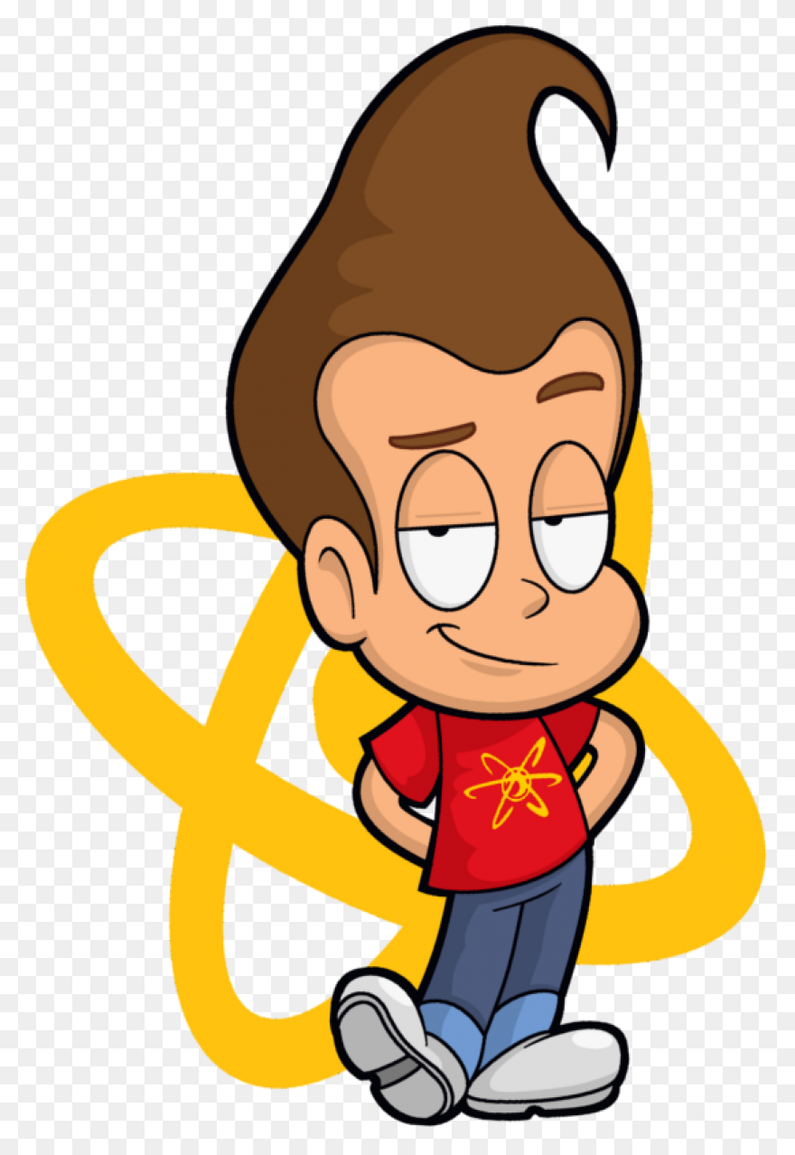 Jimmy Neutron Looking Happy