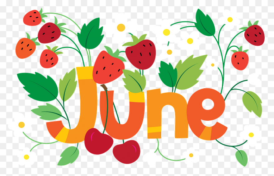 June Clipart. Free Download .png - June