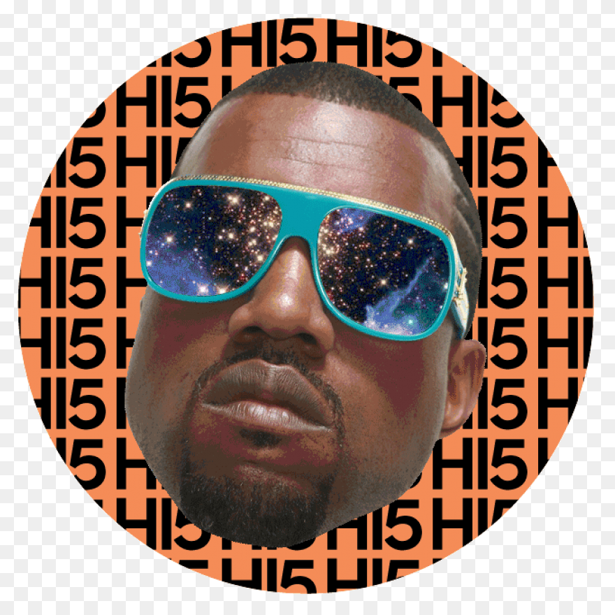 Kanye West W Blue Blazer Psd Psd Fr