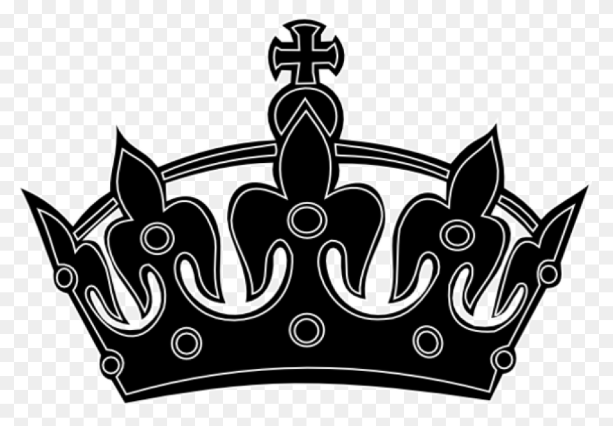 Crown Black And White Free Clipart 