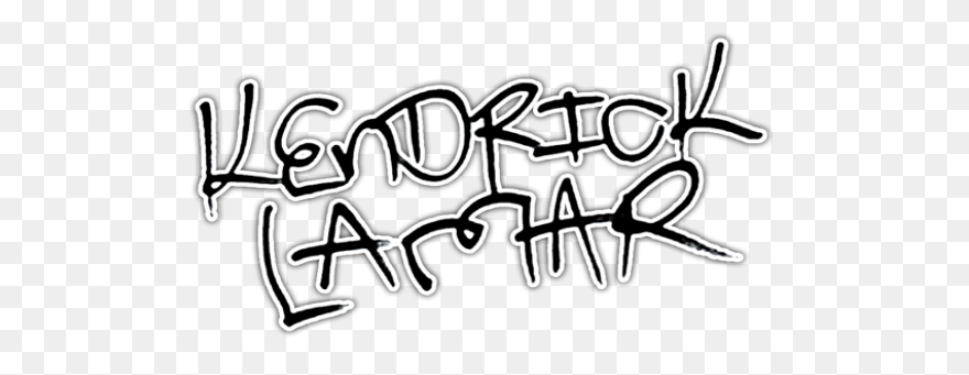 Kendrick Lamar Damn Text Clipart - 