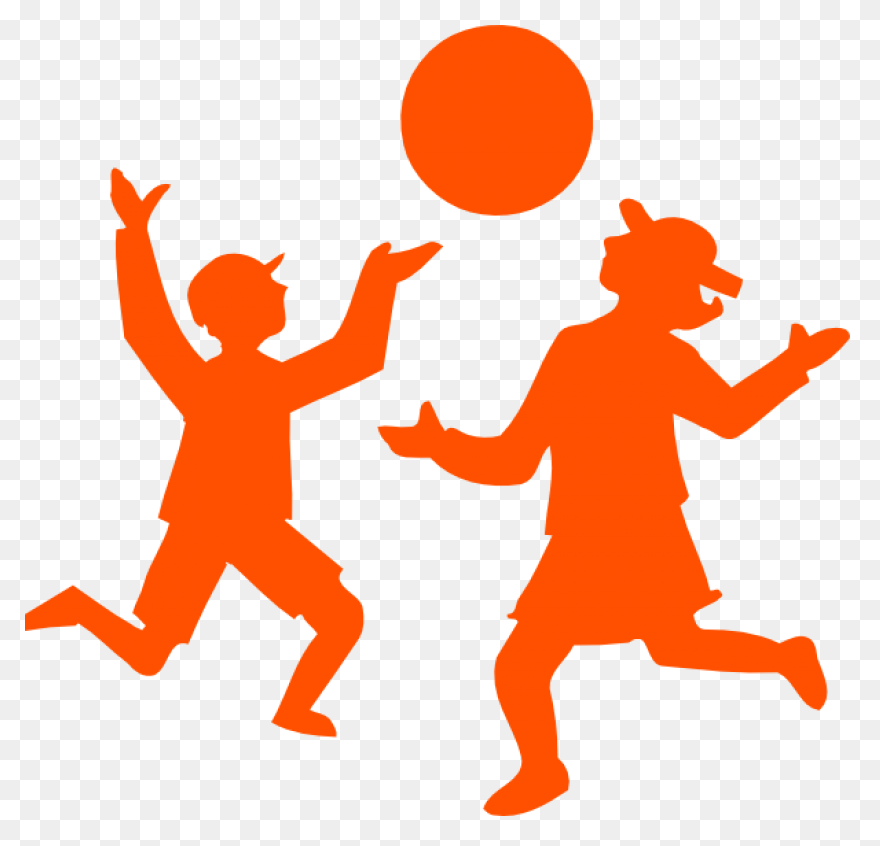 Free Children Playing Clipart, Down