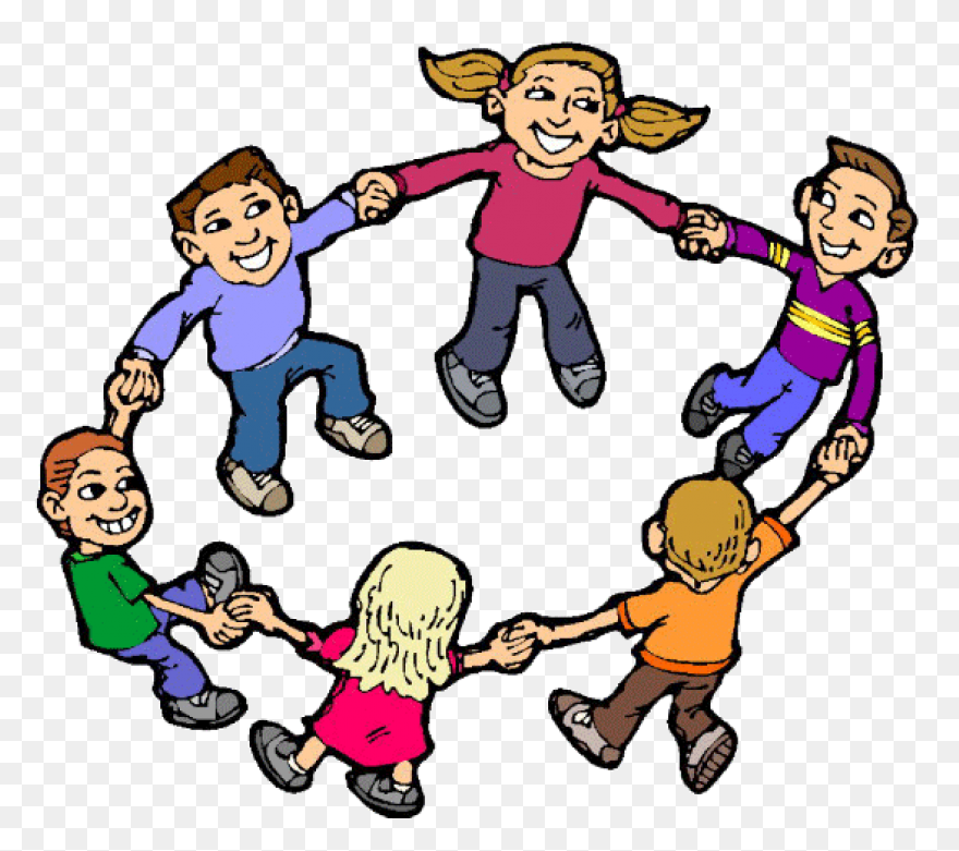 Free Children Playing Clipart, Down