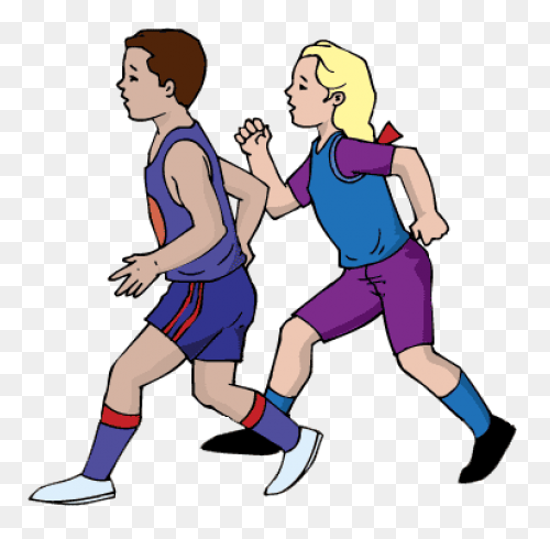 12  Running Clip Art - Preview : Ki