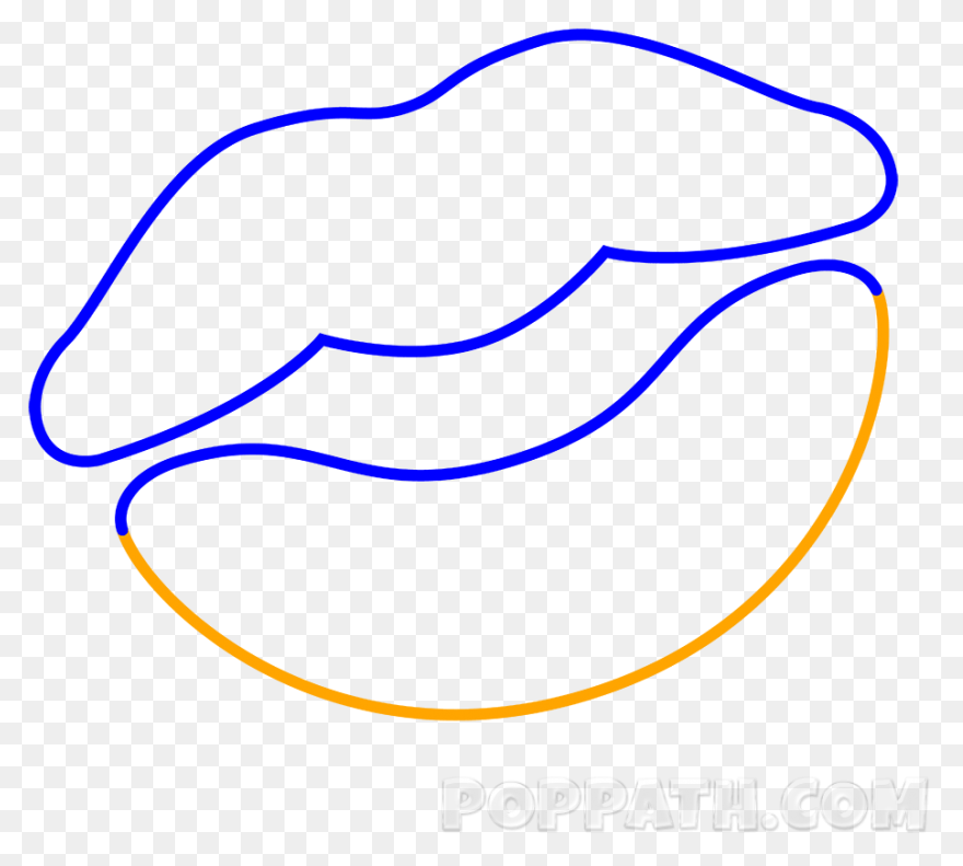 How To Draw A Kiss - Kiss Mark