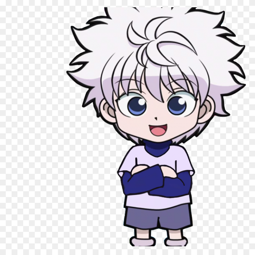 Hunter X Hunter Killua Chibi Clipar