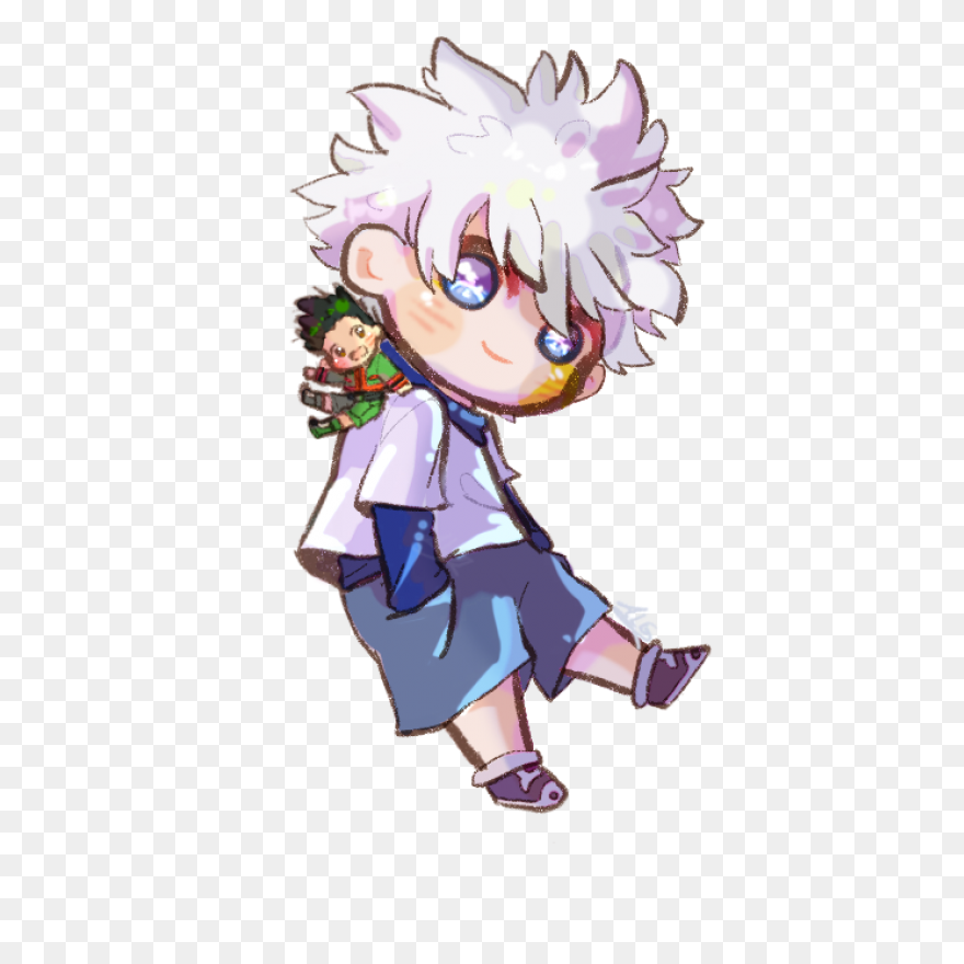 Hunter X Hunter Killua Chibi Clipar