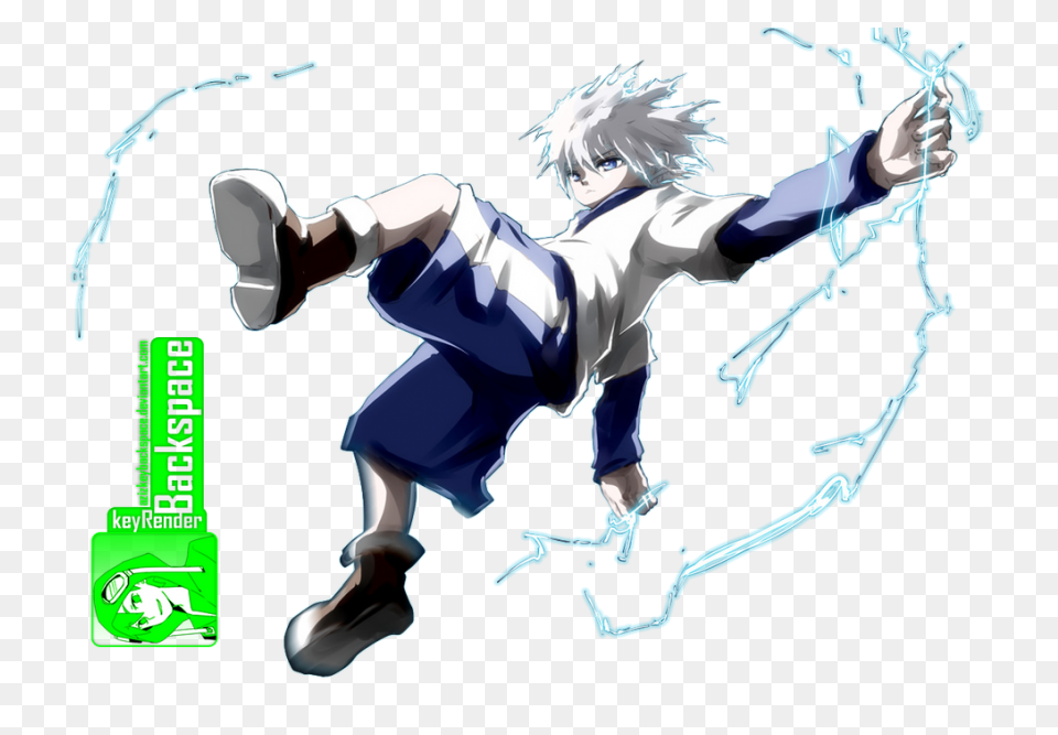 Hunter X Hunter Killua Chibi Clipar