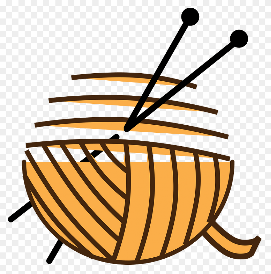 Knitting Clipart. Free Download .png - Knitting