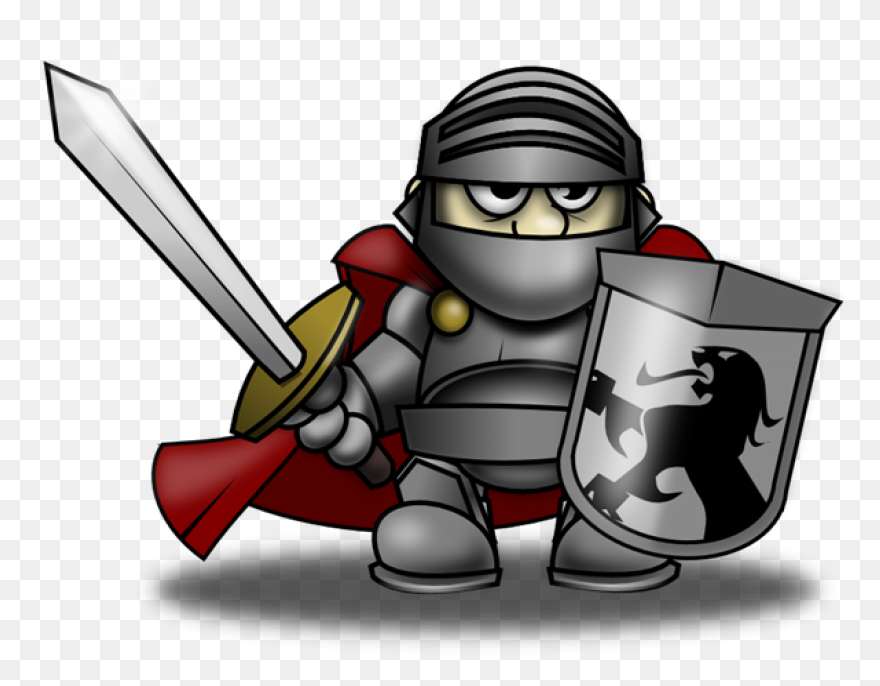 Sword Clipart Crusader - Knight Cli