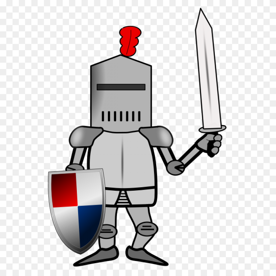 Sword Clipart Crusader - Knight Cli