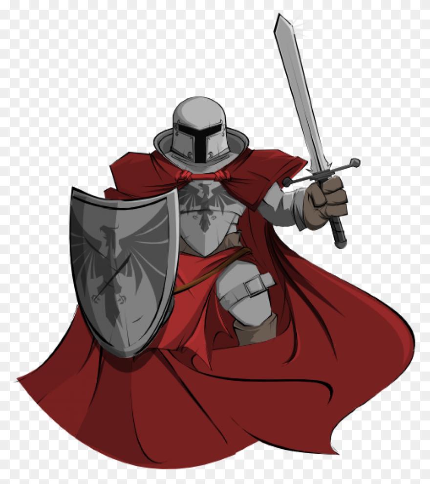 Sword Clipart Crusader - Knight Cli