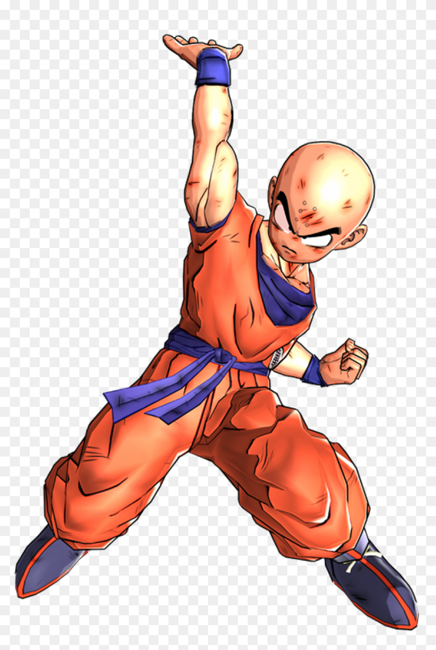 Krillin Render 3 [Dokkan Battle] By
