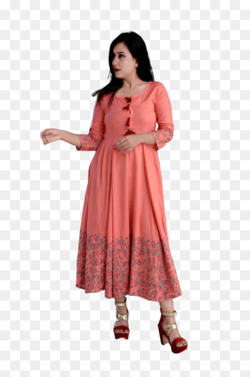 Women Solid Rayon A-Line Kurti (Mar