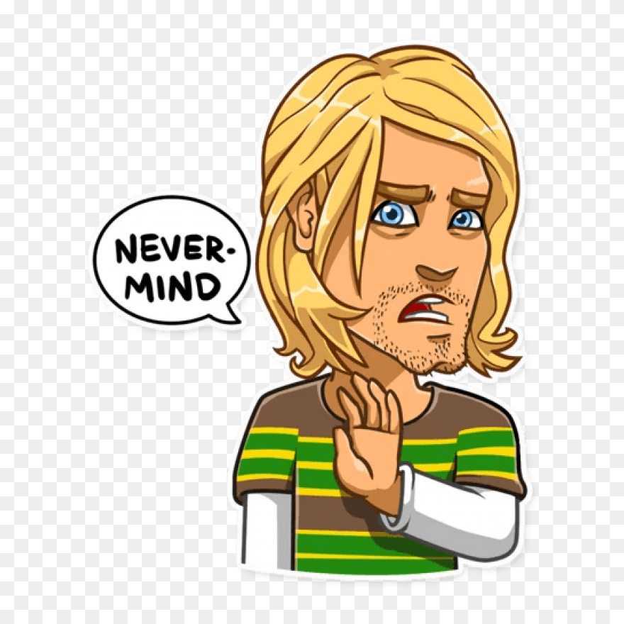 Kurt Cobain, Nirvana And Text - Ima