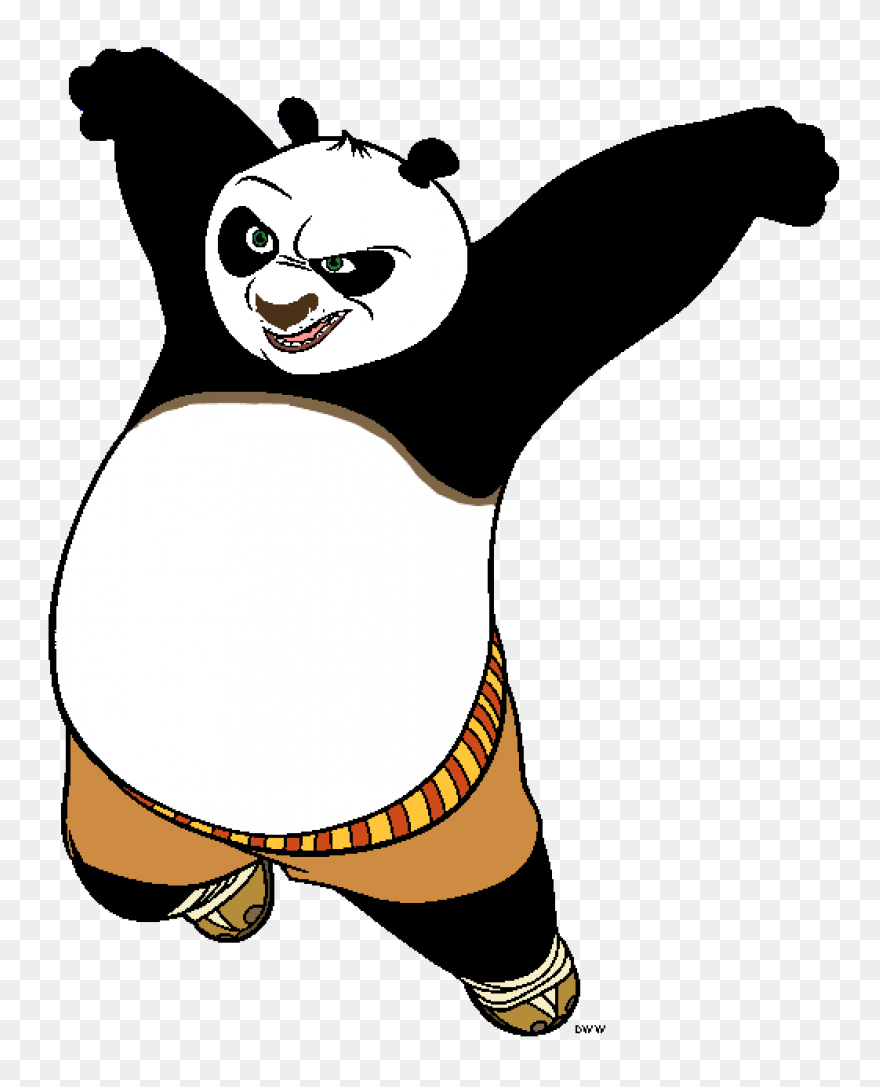 Kung Fu Panda Clipart | - Kung Fu Panda