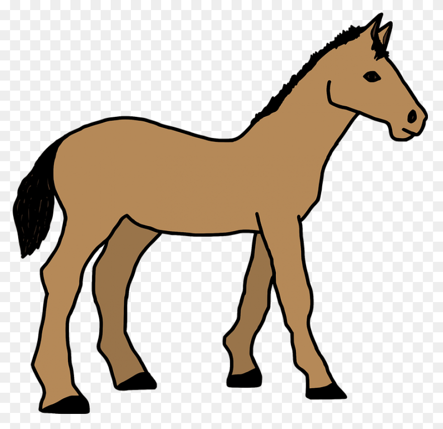Mustang Clipart Kuda - Kuda Jengke 