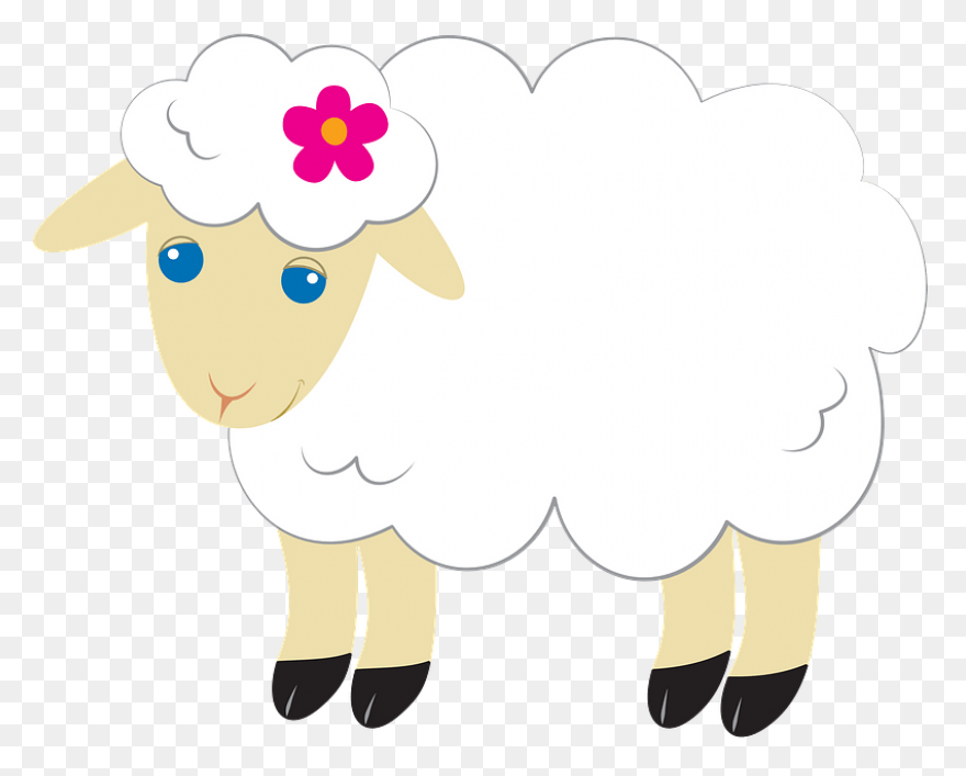 Sheep Lamb Clipart Black And White 
