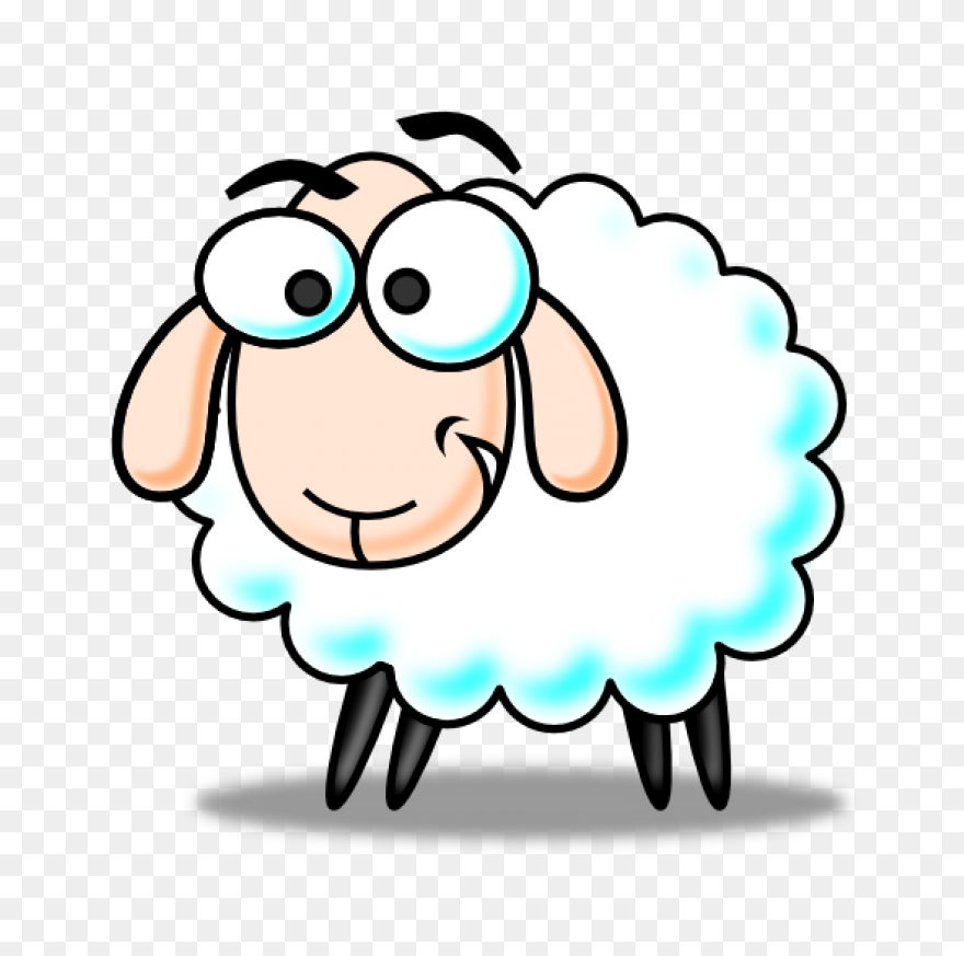Sheep Lamb Clipart Black And - Lamb